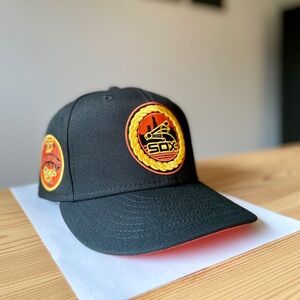 Chicago White Sox 1976 - 1990 Primary Logo 59FIFTY Fitted Cap